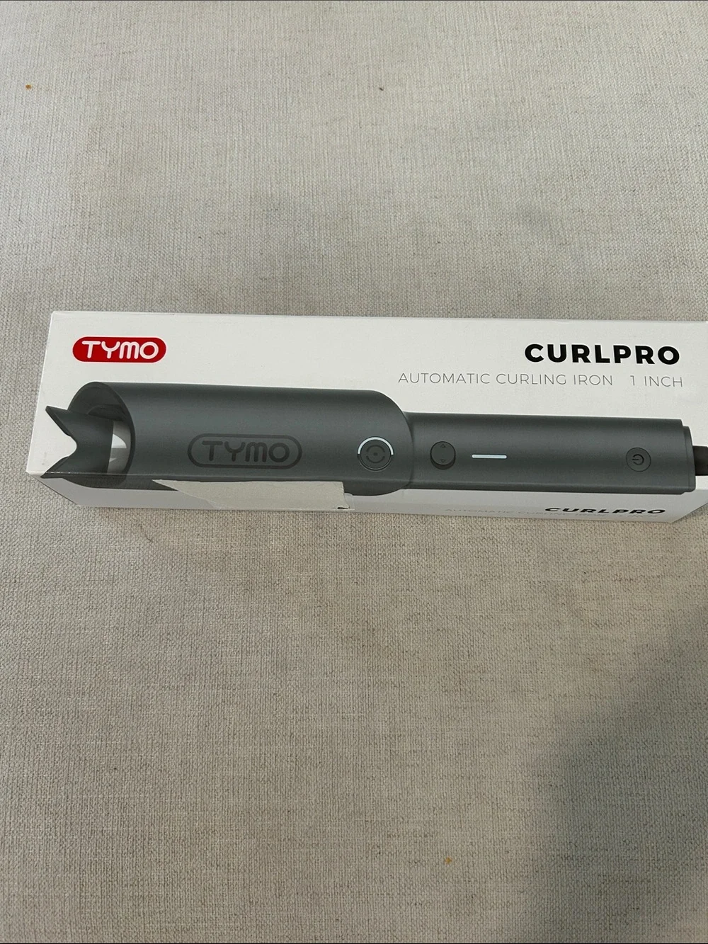 TYMO CURLPRO GREY, automatic curling iron, 1 INCH, NWT